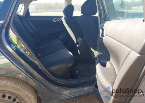 2014 Nissan Sentra Sv z USA, uszkodzony, nr VIN 1N4AB7AP6EN851836